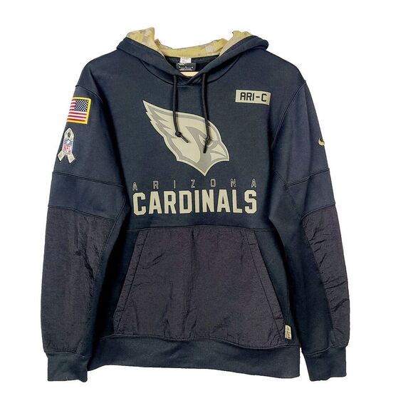 Nike Arizona Cardinals Salute To Service Hoodie M Black Team Issue Kenny Bell‎ - Picture 1 of 9